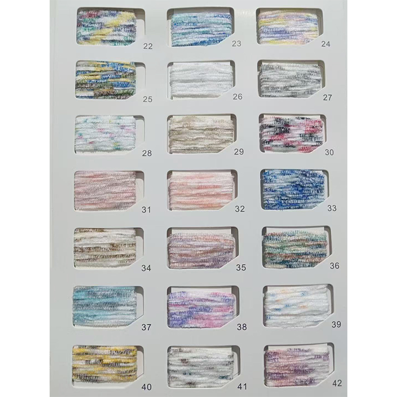 Fio de Chenille semi-brilho Fio de Chenille semi-brilho