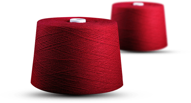 Fio de poliéster tingido